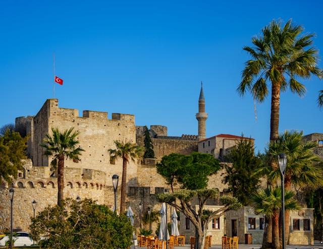 Cesme Castle in Izmir, Turkey