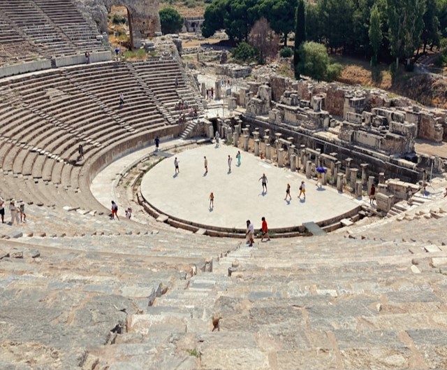 Ephesus Ancient City in Izmir, Turkey