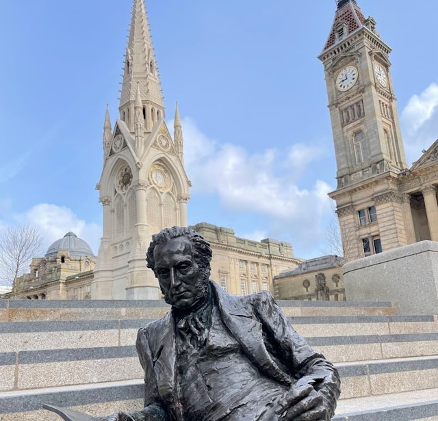 Chamberlain Square in Birmingham, United Kingdom