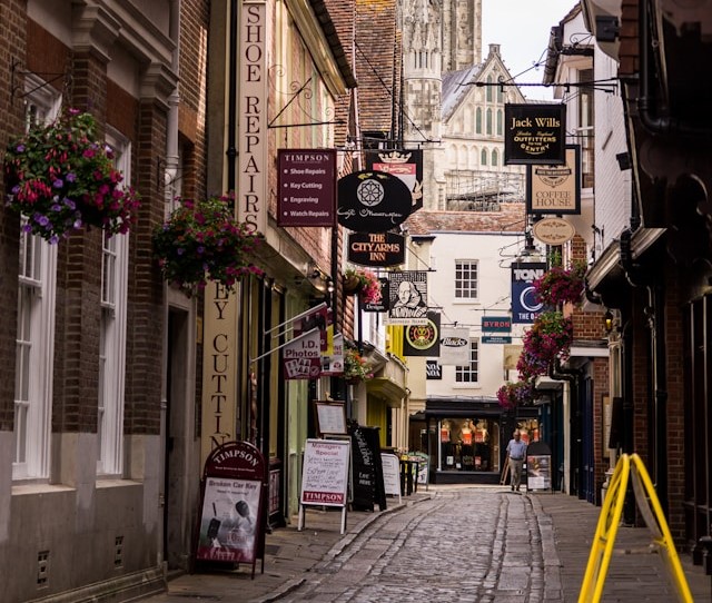 The Historic City of Canterbury in Canterbury, United Kingdom
