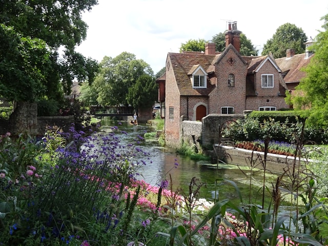 Westgate Gardens in Canterbury, United Kingdom