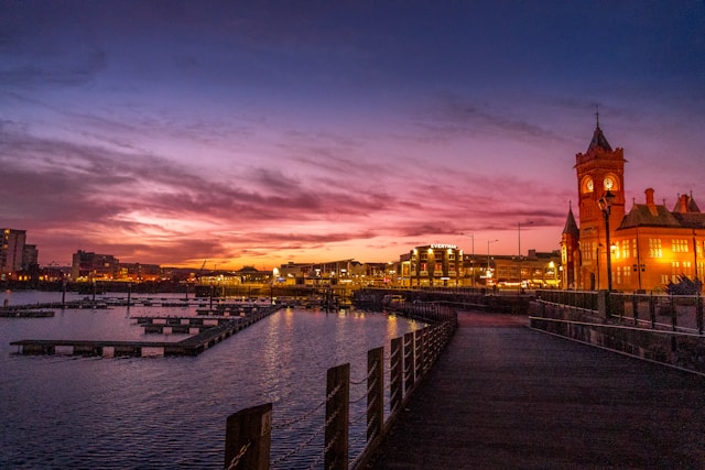 Cardiff Bay in Cardiff, United Kingdom