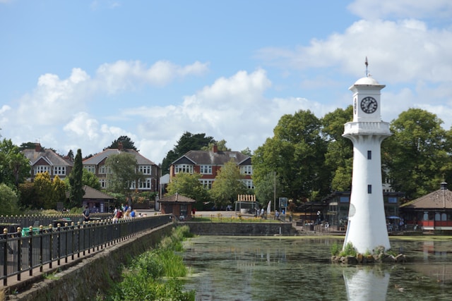 Roath Park in Cardiff, United Kingdom