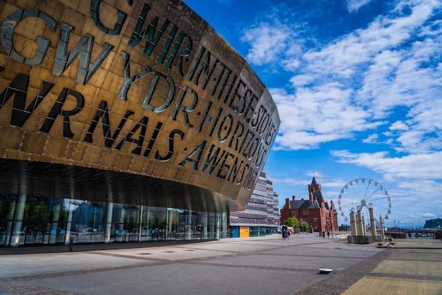 Wales Millennium Centre in Cardiff, United Kingdom