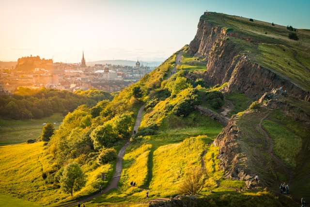 Arthur's Seat in Edinburgh, United Kingdom