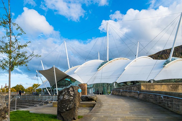 Dynamic Earth in Edinburgh, United Kingdom