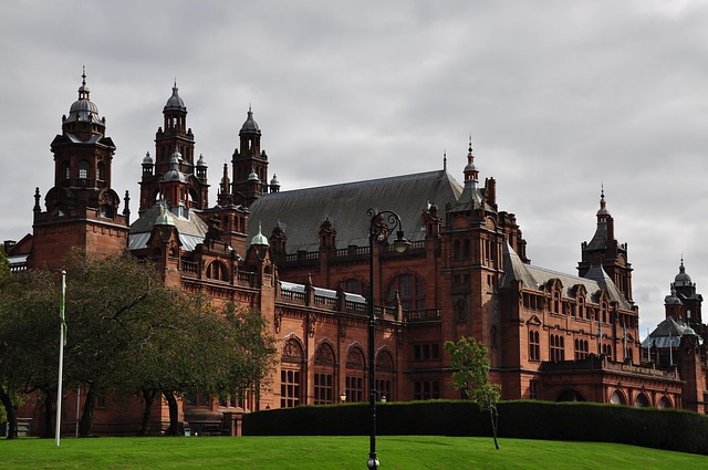Kelvingrove Art Gallery and Museum in Glasgow, United Kingdom