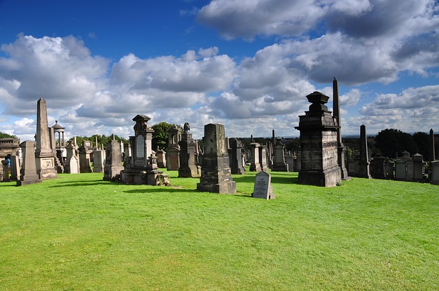 The Necropolis in Glasgow, United Kingdom