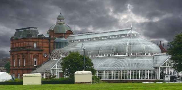 People's Palace and Winter Gardens in Glasgow, United Kingdom