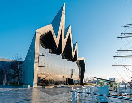Riverside Museum in Glasgow, United Kingdom