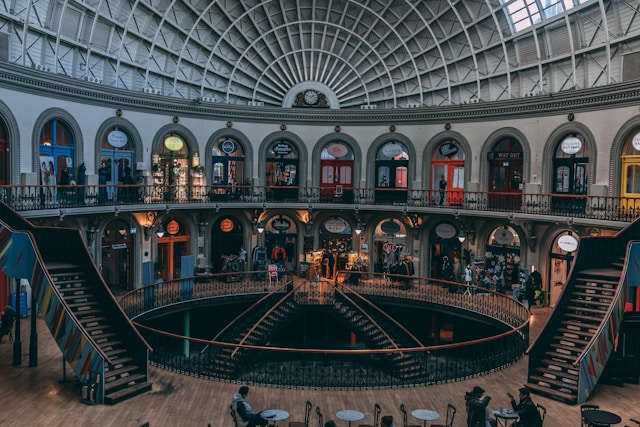 Leeds Corn Exchange in Leeds, United Kingdom