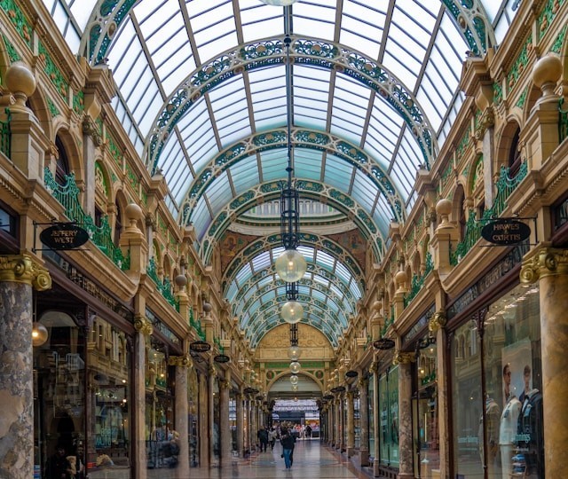 Victoria Quarter in Leeds, United Kingdom