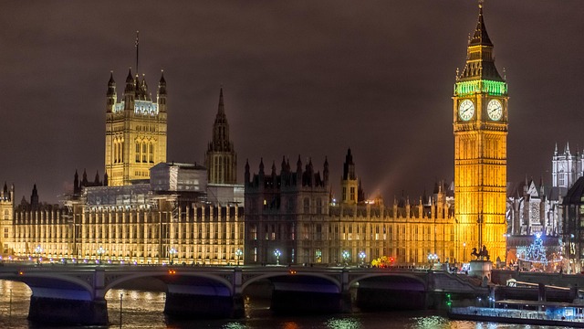 The Houses of Parliament and Big Ben in London, United Kingdom