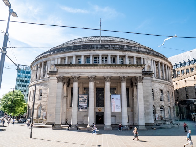 Central Library in Manchester, United Kingdom