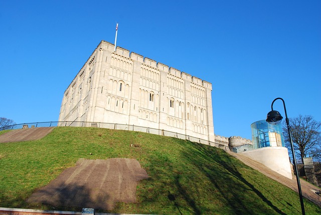 Norwich Castle in Norwich, United Kingdom
