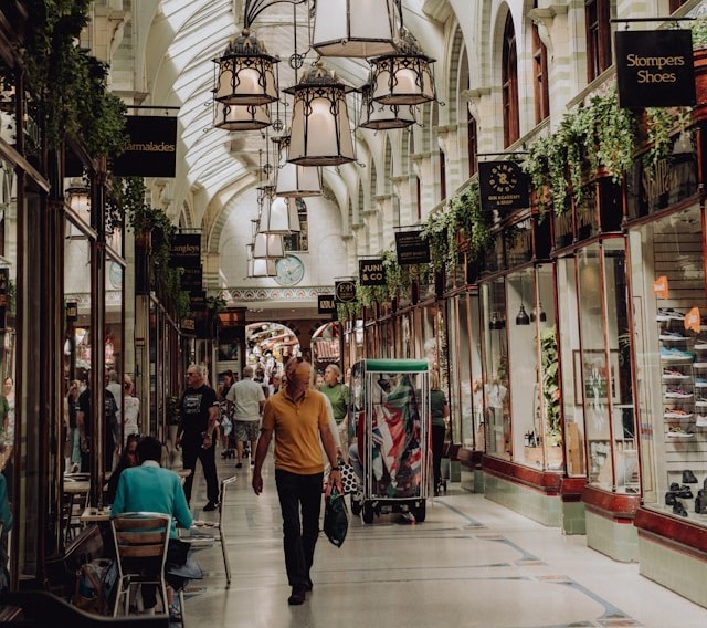 Norwich Royal Arcade in Norwich, United Kingdom