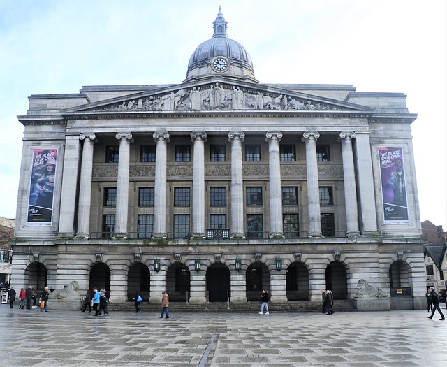 Nottingham Council House in Nottingham, United Kingdom