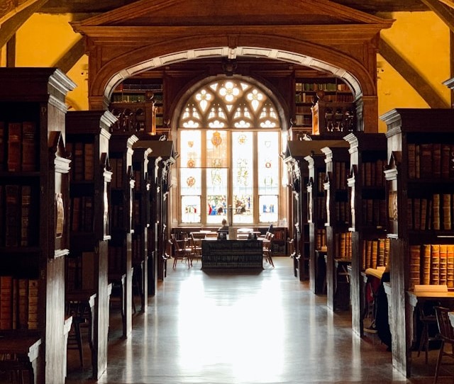 Bodleian Library in Oxford, United Kingdom