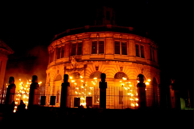 Sheldonian Theatre in Oxford, United Kingdom
