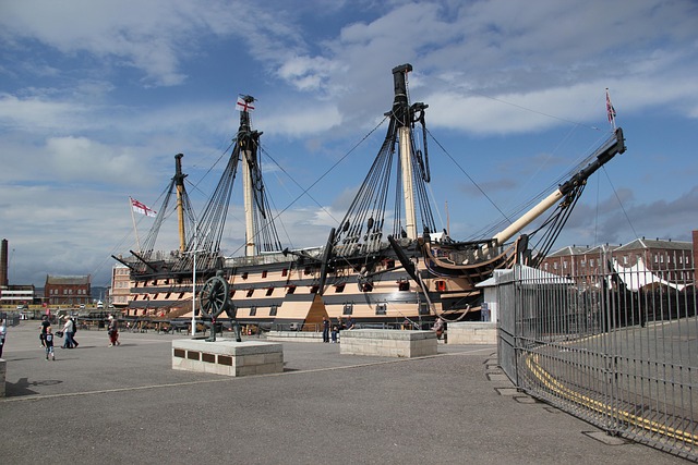 Portsmouth Historic Dockyard in Portsmouth, United Kingdom