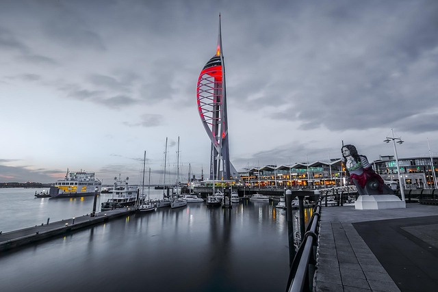 Spinnaker Tower in Portsmouth, United Kingdom
