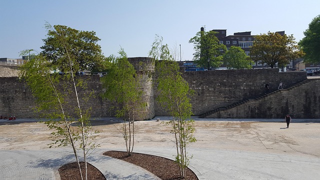 Southampton Town Walls in Southampton, United Kingdom