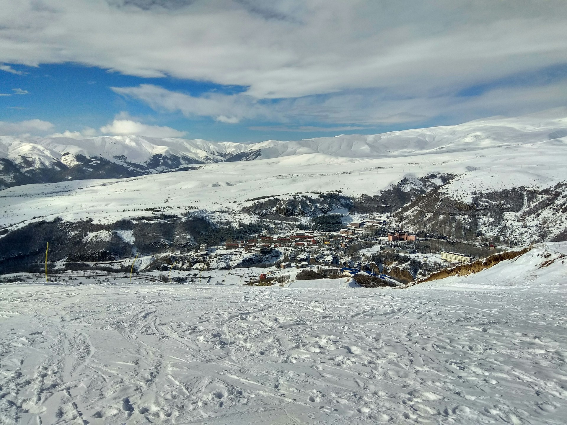 City view of Jermuk, Armenia