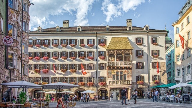 City view of Innsbruck, Austria