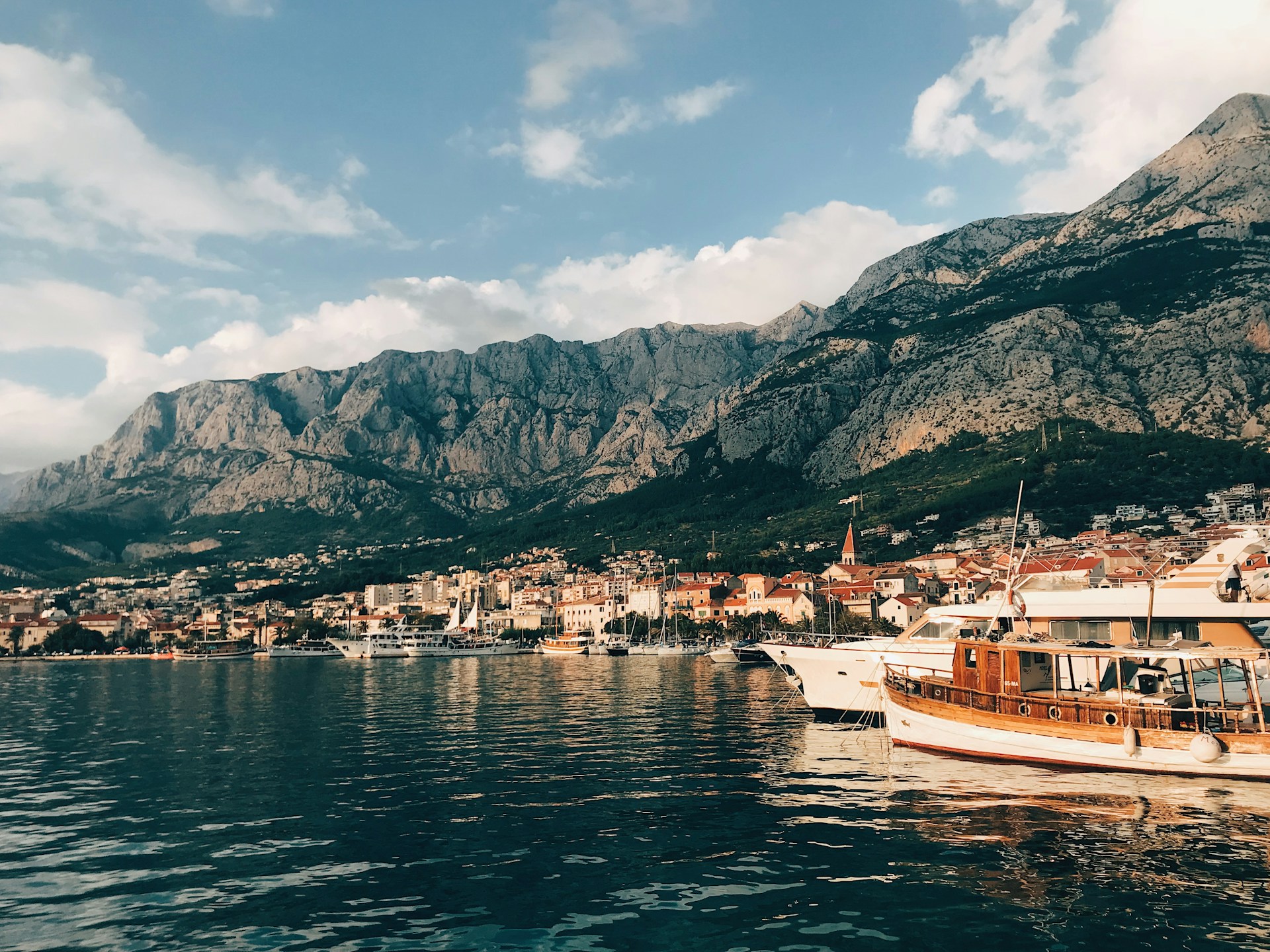 City view of Makarska, Croatia