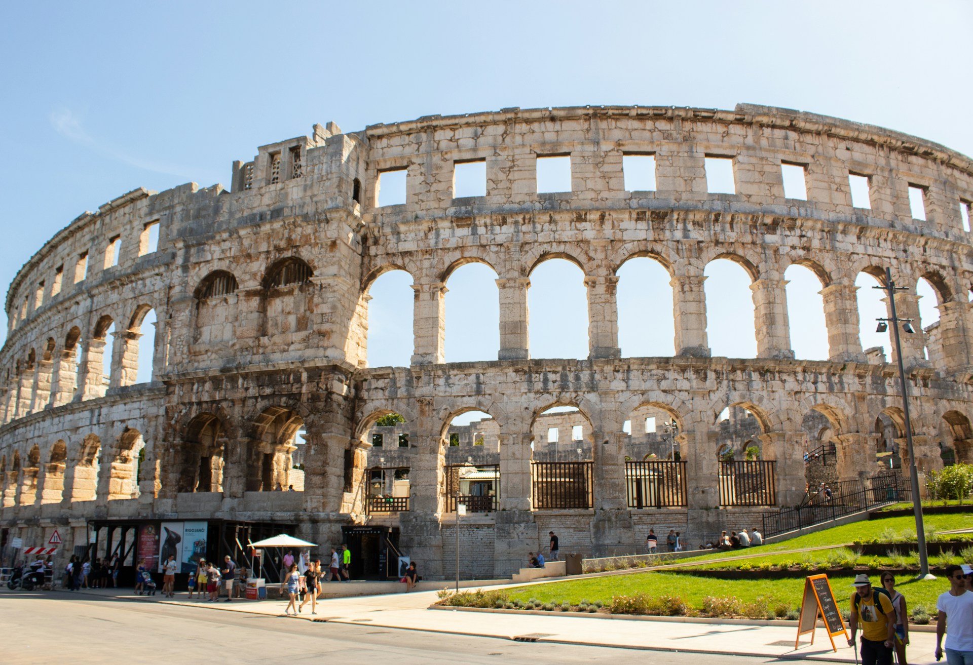 City view of Pula, Croatia