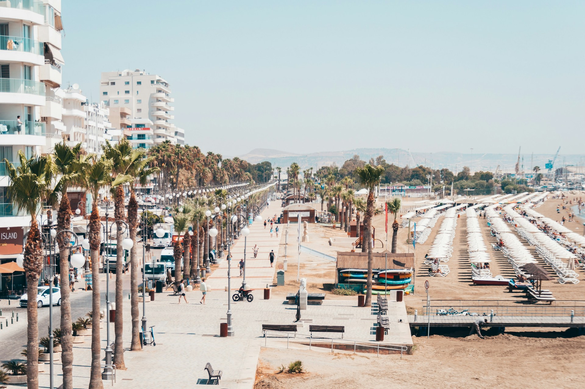 City view of Larnaca, Cyprus
