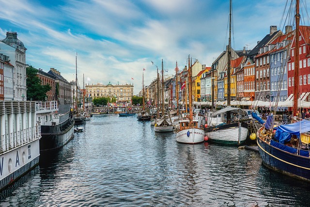 City view of Copenhagen, Denmark