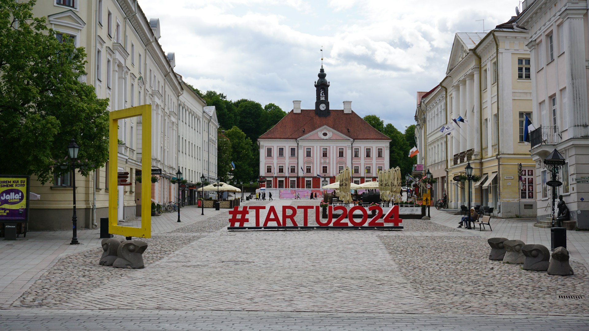 City view of Tartu, Estonia
