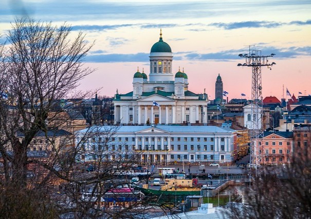 City view of Helsinki, Finland