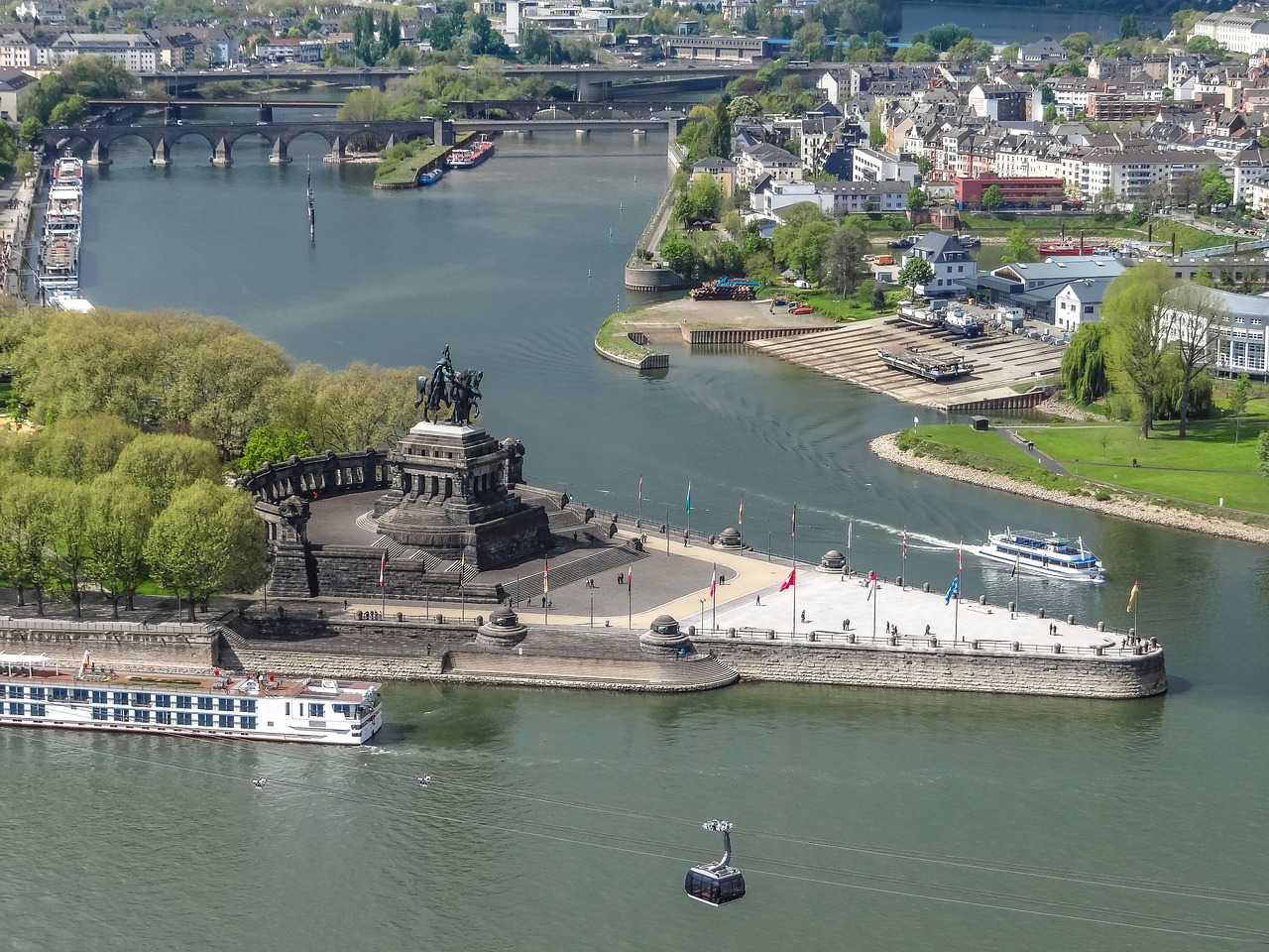 City view of Koblenz, Germany