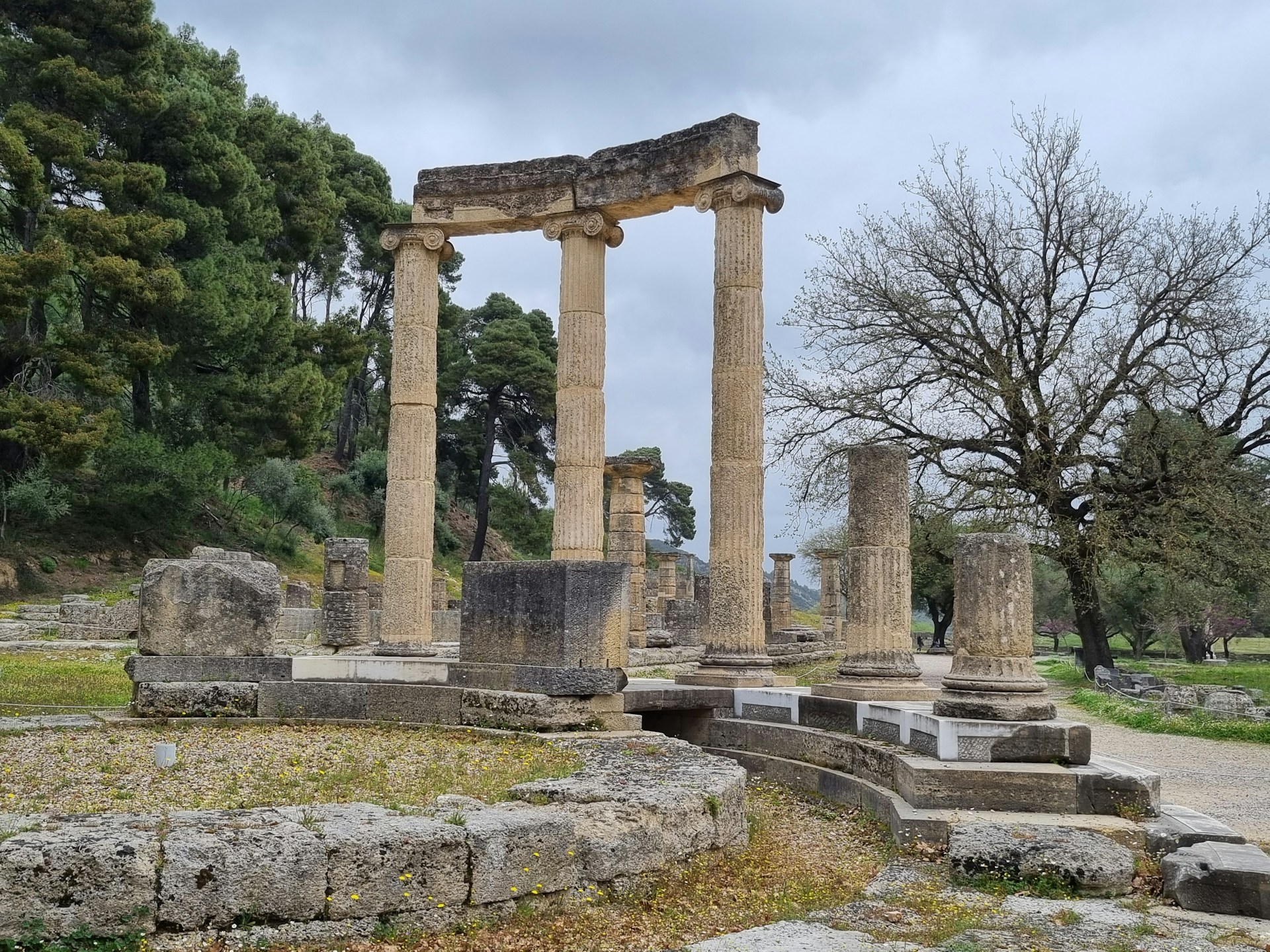 City view of Olympia, Greece