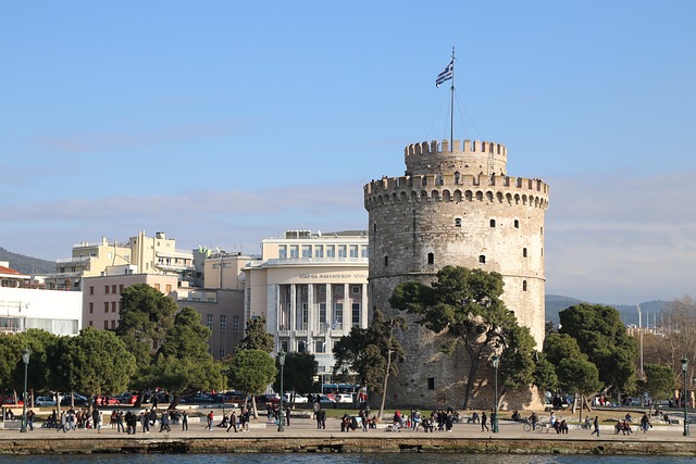 City view of Thessaloniki, Greece