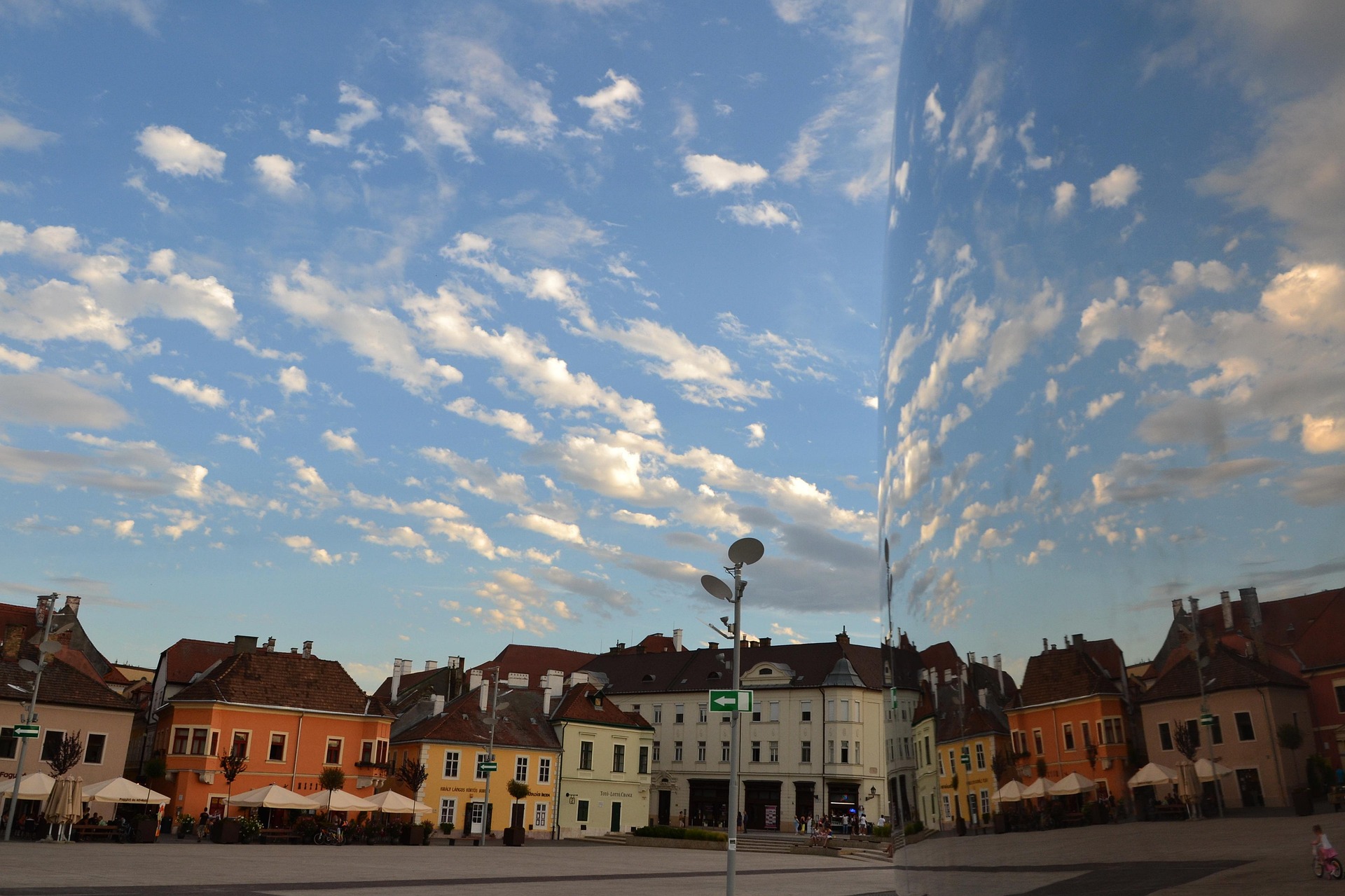 City view of Gyor, Hungary