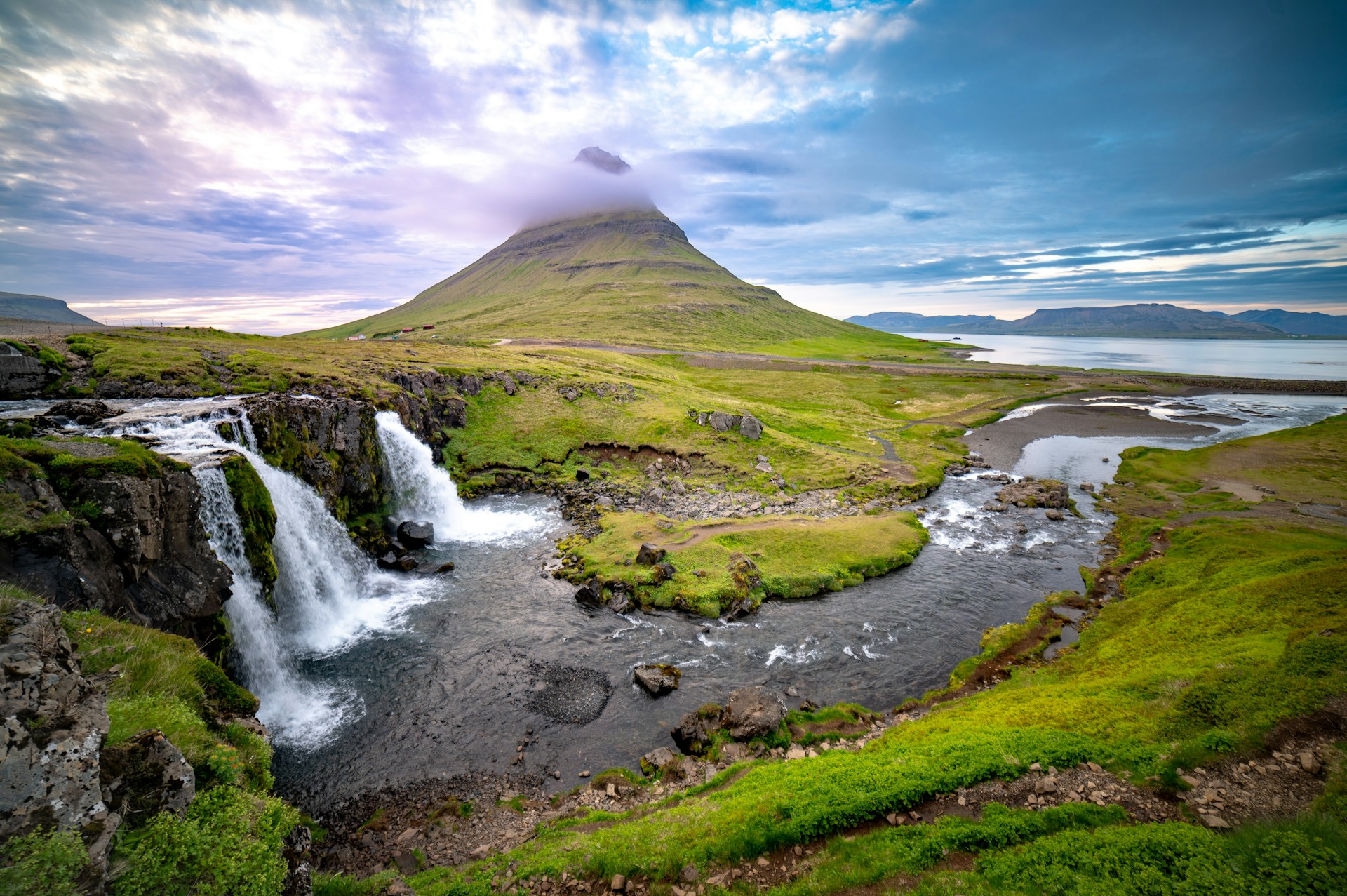City view of Grundarfjordur, Iceland