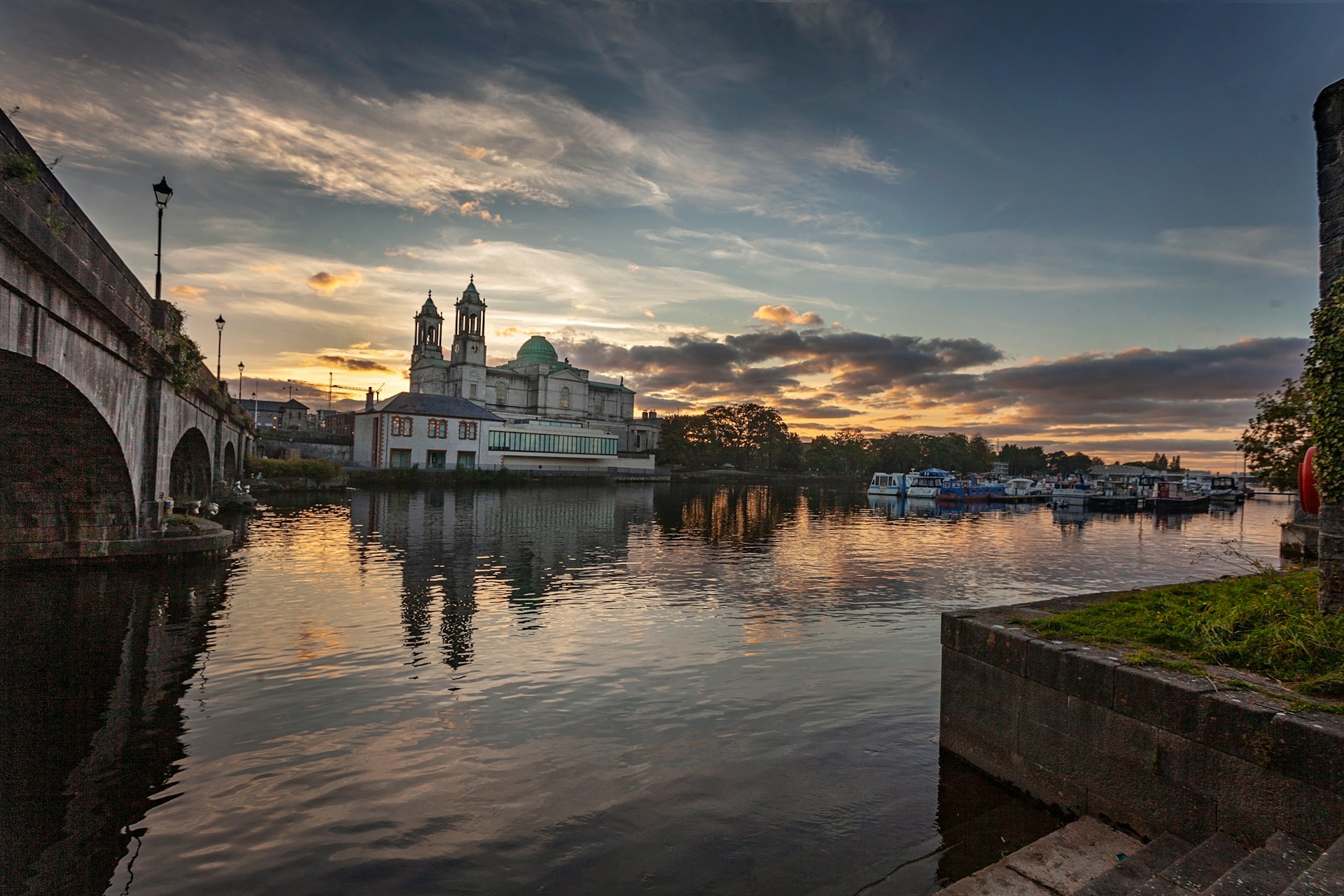 City view of Athlone, Ireland