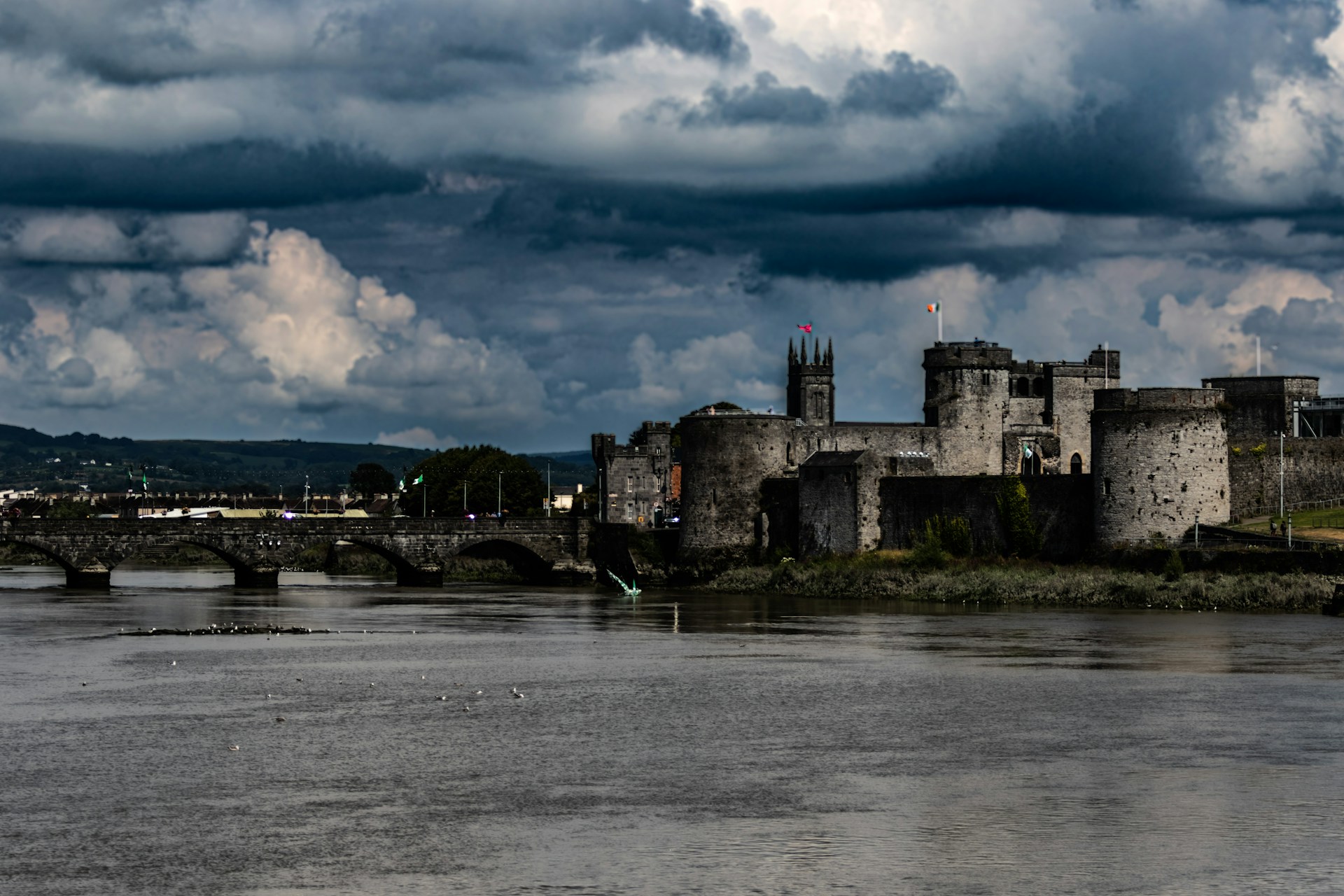 City view of Limerick, Ireland