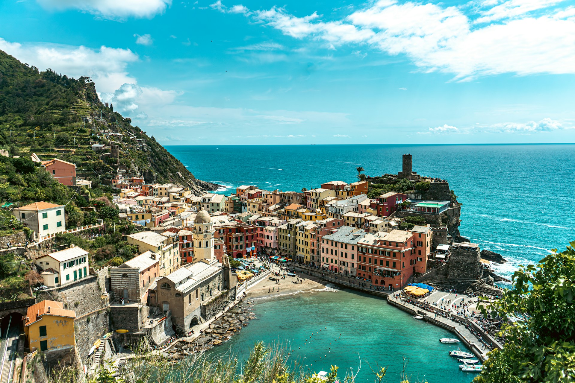 City view of Cinque Terre, Italy