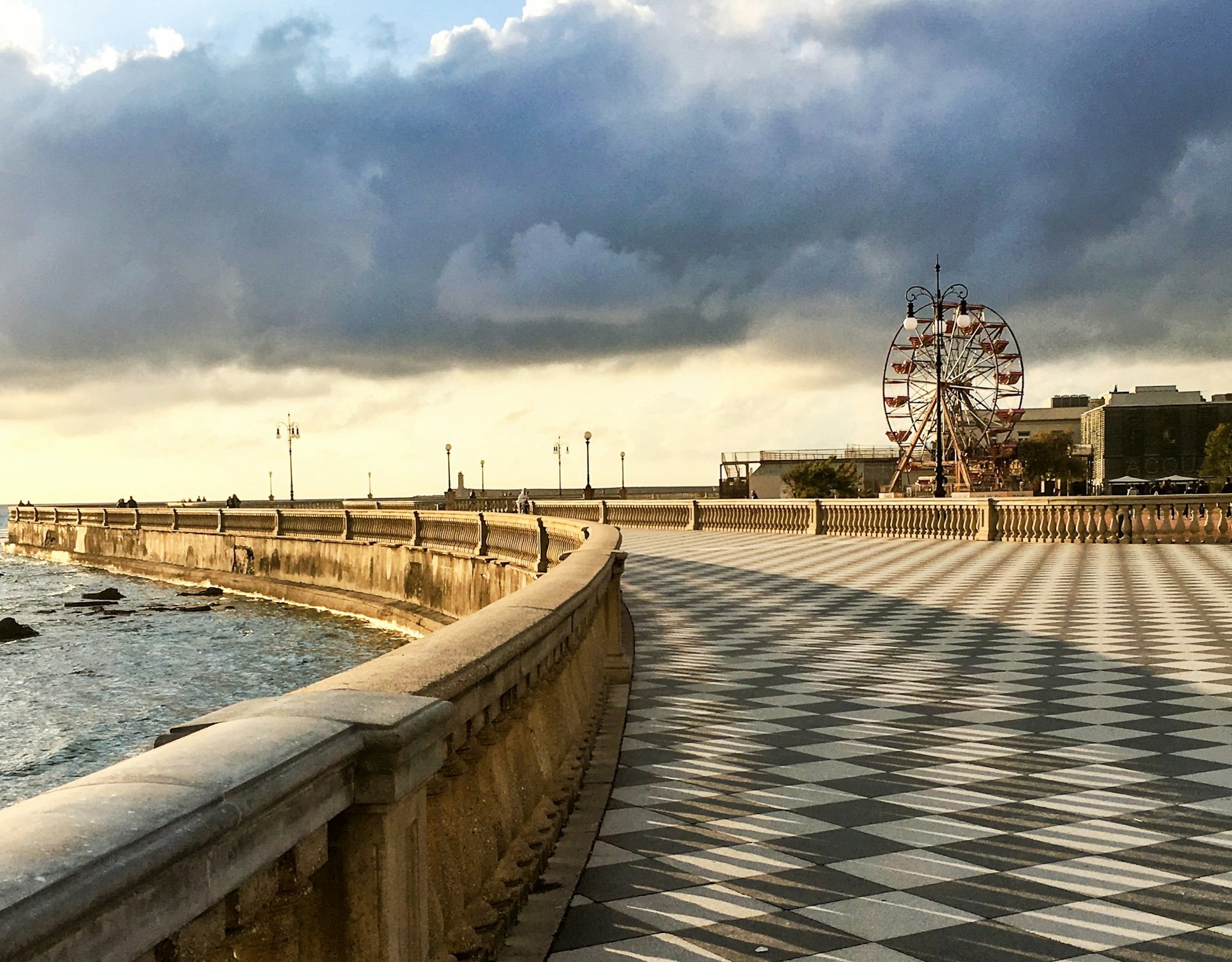 City view of Livorno, Italy