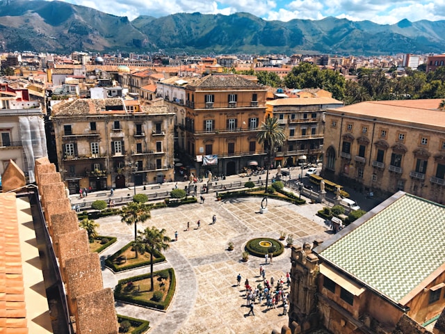 City view of Palermo, Italy