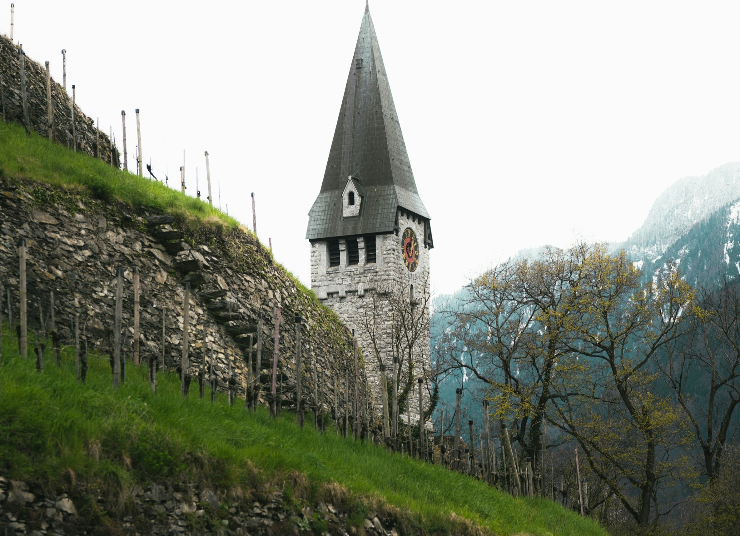 City view of Balzers, Liechtenstein