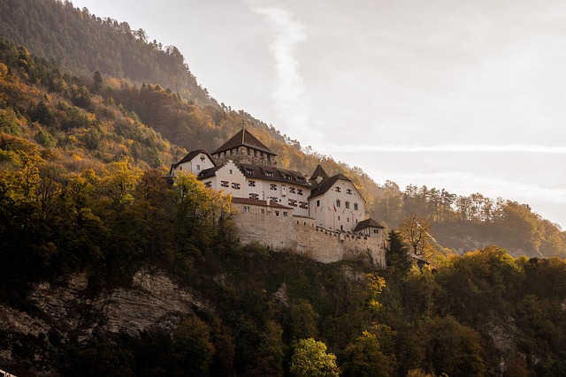 City view of Vaduz, Liechtenstein