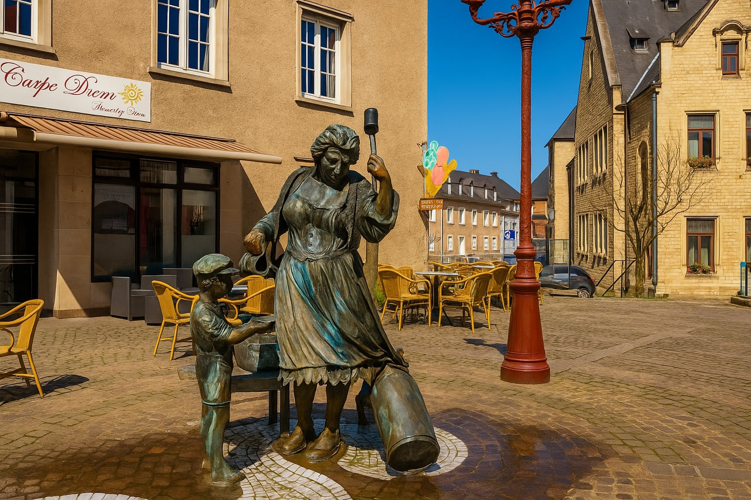 City view of Ettelbruck, Luxembourg
