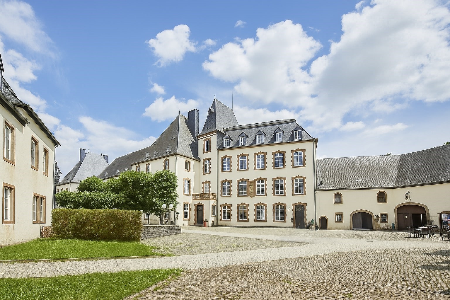 City view of Wiltz, Luxembourg