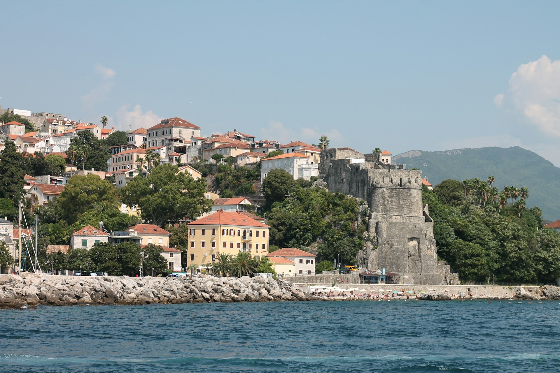 City view of Herceg Novi, Montenegro