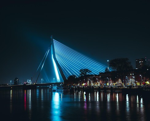 City view of Rotterdam, Netherlands